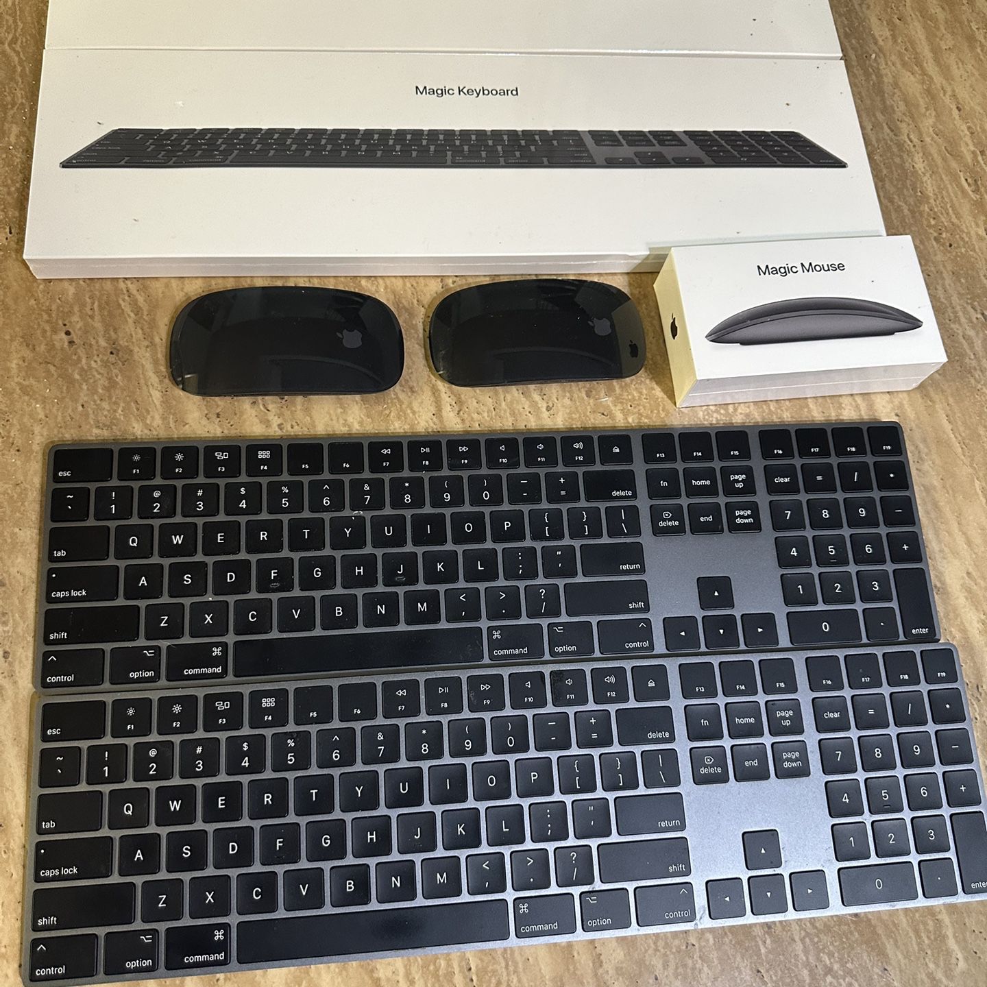 Magic Keyboard and Mouse Space Grey (NON TOUCH ID)