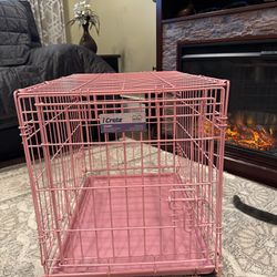 Pink Dog Crate - Excellent Condition! 