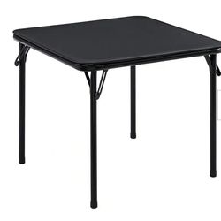 Folding card table w/ handle 34”