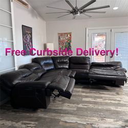 Free Curbside Delicery! Nice Electric Sectional Couch