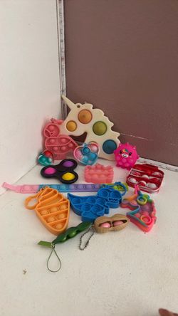 Pop It Fidget Toy Bundle Lot