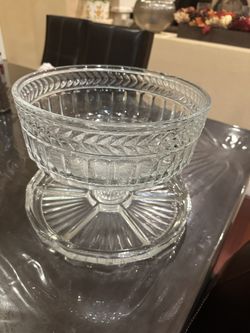 3 In 1 Crystal Cakes/appetiser/fruit Punch Stand 