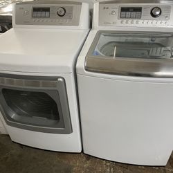 Lg Top Load Washer And Gad Dryer