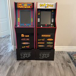 Two Arcade 1up With Base for Sale @ $300 Each
