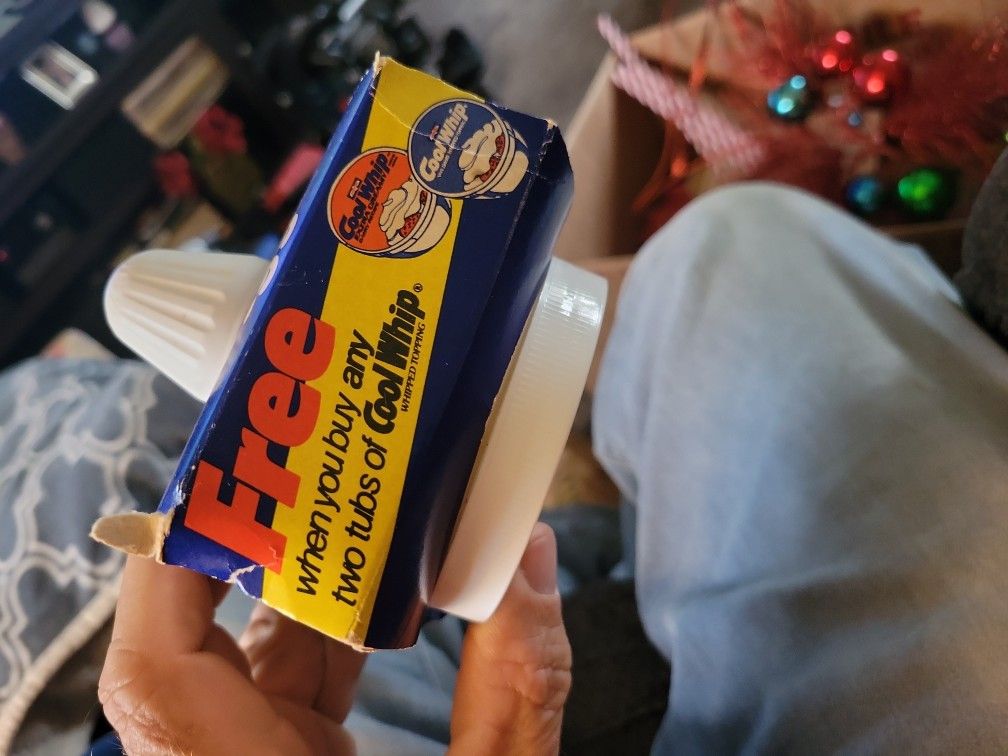 Vintage New 1983 Cool Whip Swiggle Dessert Decorator General Mills In Box