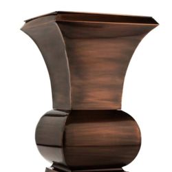 H Potter Tall Planter Large Outdoor Copper Decorative Planters for Indoor Flower Garden