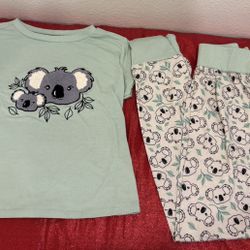 American Girl - Koala PJ Set kids Girls Size M 10-12 - Simi Valley 