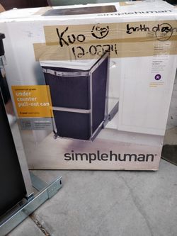 Simplehuman Under the counter slide-out basket