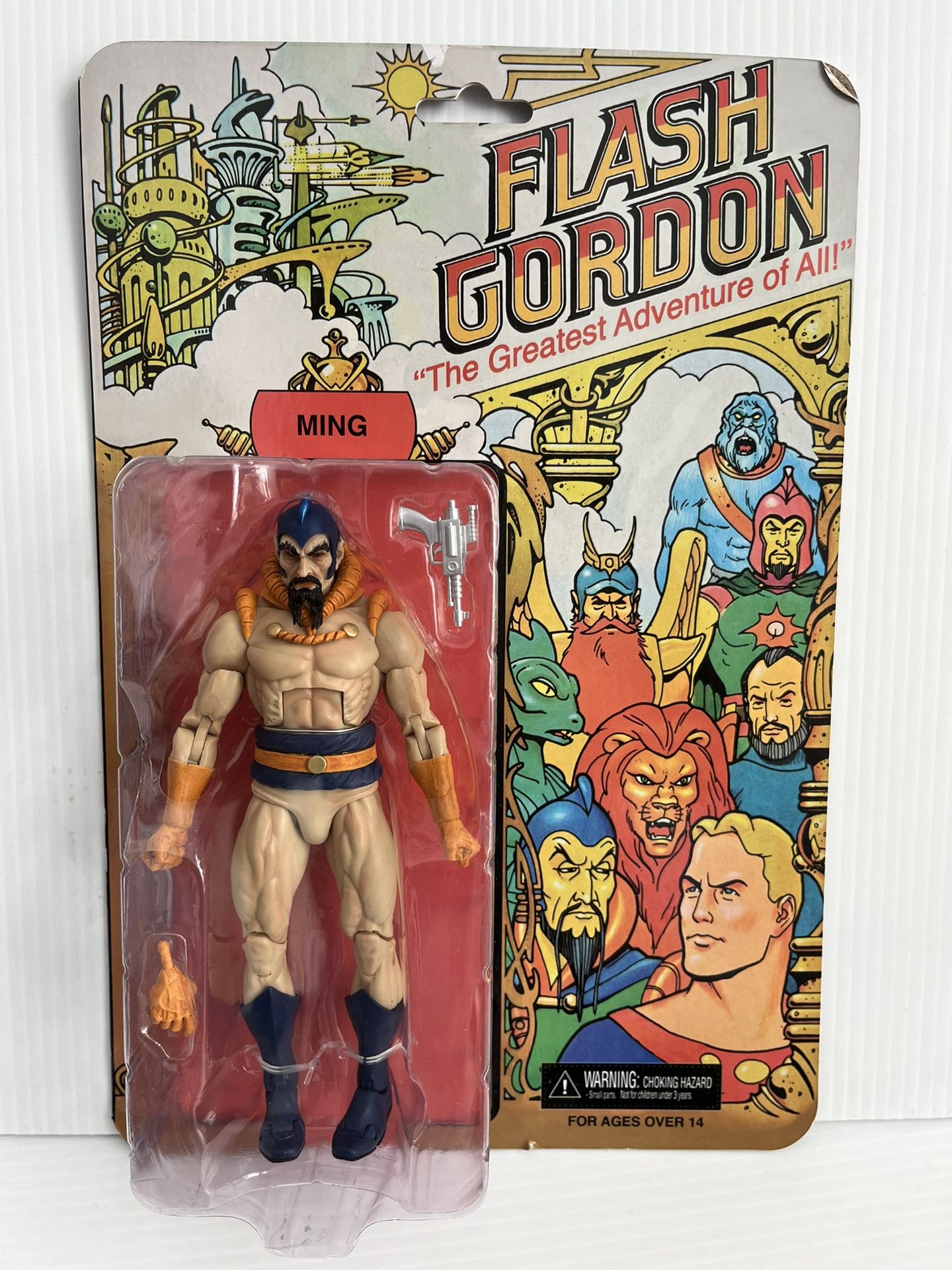 2021 Exclusive Flash Gordon “Ming The Merciless” Figurine