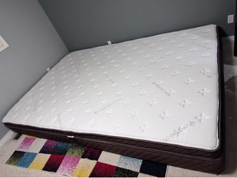 Family Sized Bed Plus Sheets - Barely Used
