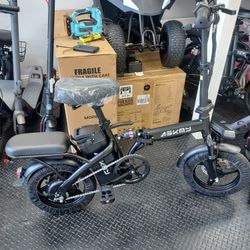 EBIKE 20MPH FOLDABLE 14" 48v BATTERY 