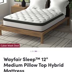 NECTAR BED FRAME and MATTRESS 