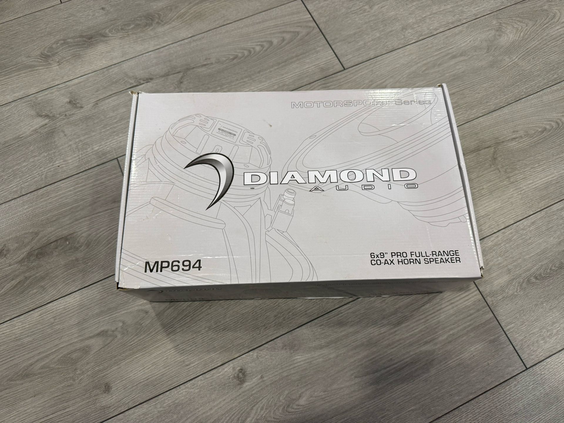 6x9" DIAMOND AUDIO MP694 Pro Full range Coaxial Horn Speakers