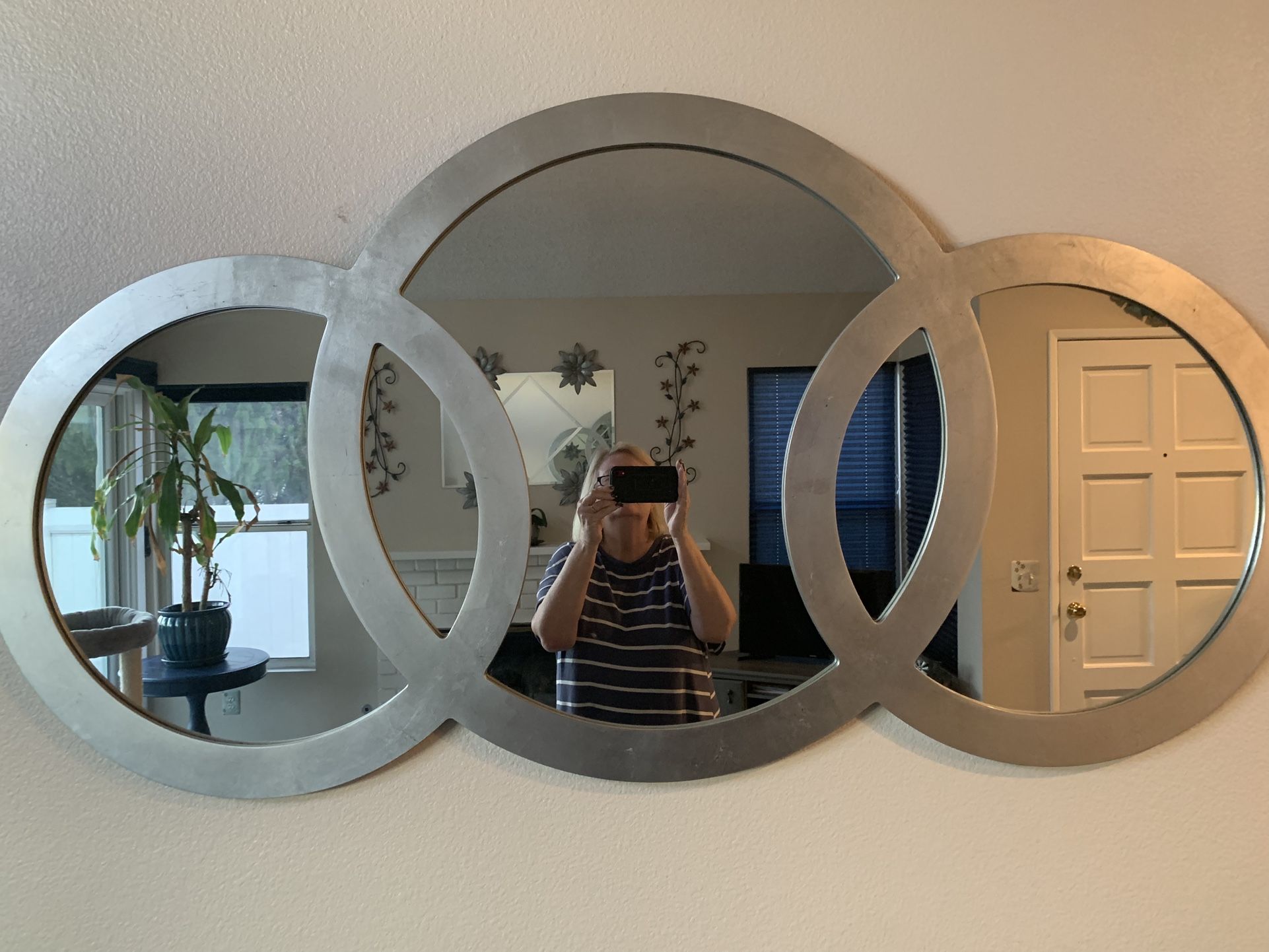 Accent Mirror With Distressed Look,All Products : American Fashion Style Bags On Sale