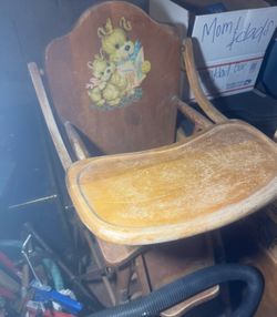 1940s highchair