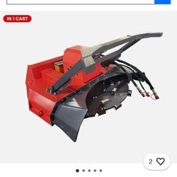 Skidsteer Mulcher Brush Clearance 