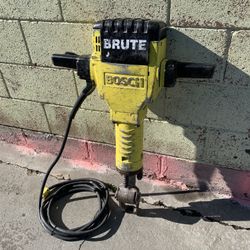 Bosch Brute Jackhammer Demolition Breaker Hammer Great Condition 