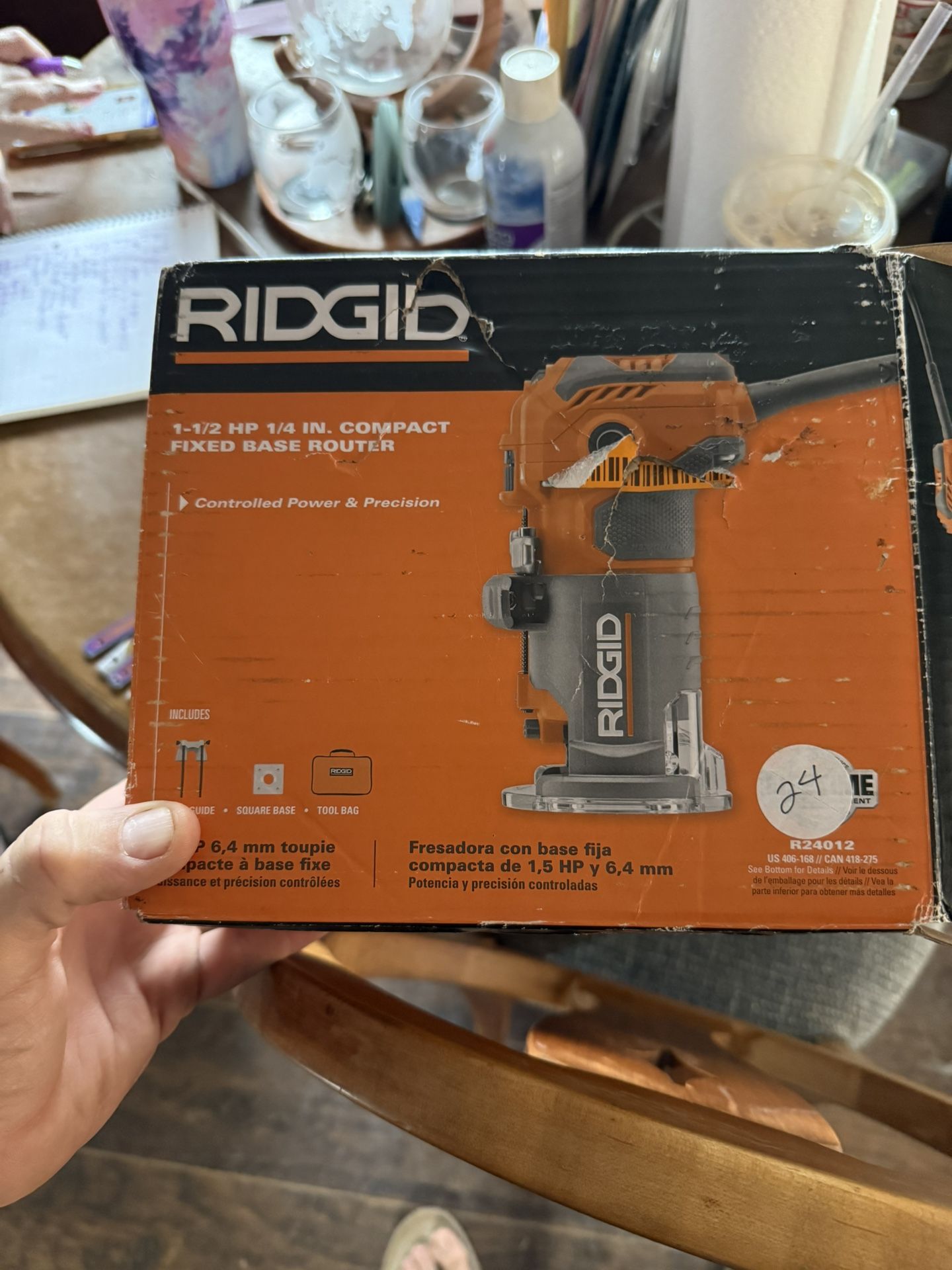 Rigid Router Fixed Base New