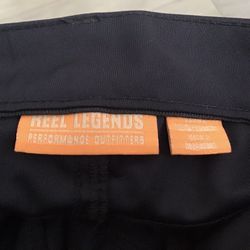NWT~REEL LEGENDS~Men’s Performance Outfitters~UP 30 Sun Protection Black Fishing Pants~Size 36 x 30 Straight legs~ 2 Way Stretch~Quick Dry