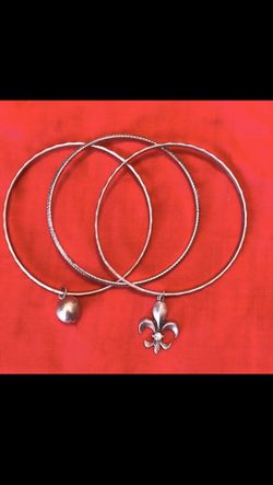 Fleur de lis Bracelets (Set D)
