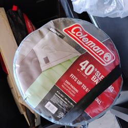 40 Degree Coleman Sleeping Bag 