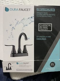 Compact RV Faucet 