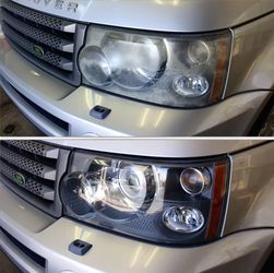 Headlights restoration 30$ for both