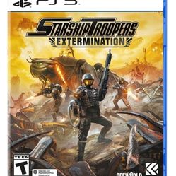 Starship Troopers Extermination Game for PlayStation 5 PS5 (Brand New)