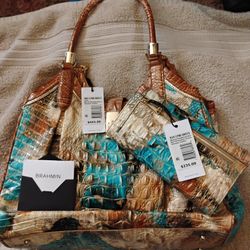 Brahmin Purse And Wallet Set
