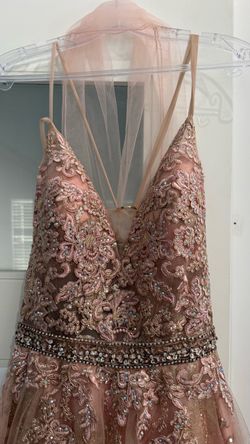 Sweet 16 / Quinceañera Dress – Size Medium – Rose Gold
