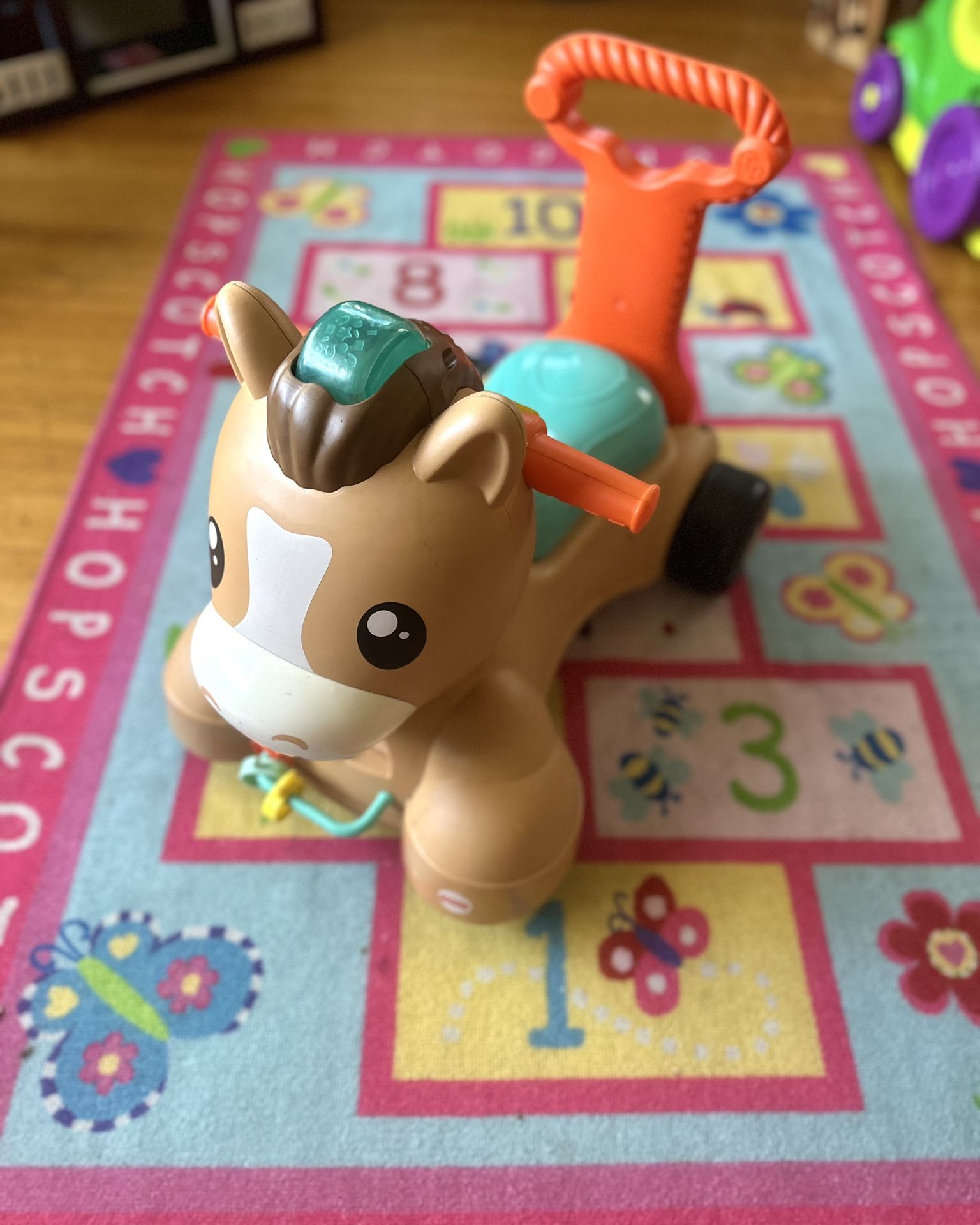 Baby Learning Toy , Walk Bounce Ride Pony Music 🎶