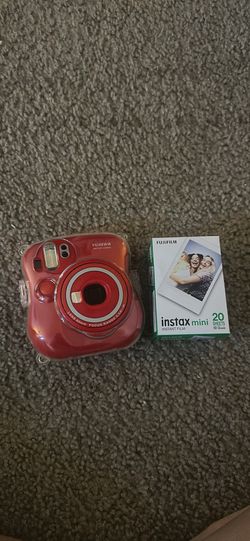 fuji instax mini camera with film