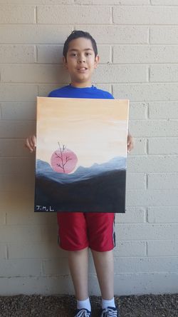 Acrylic paints. 150.00 each