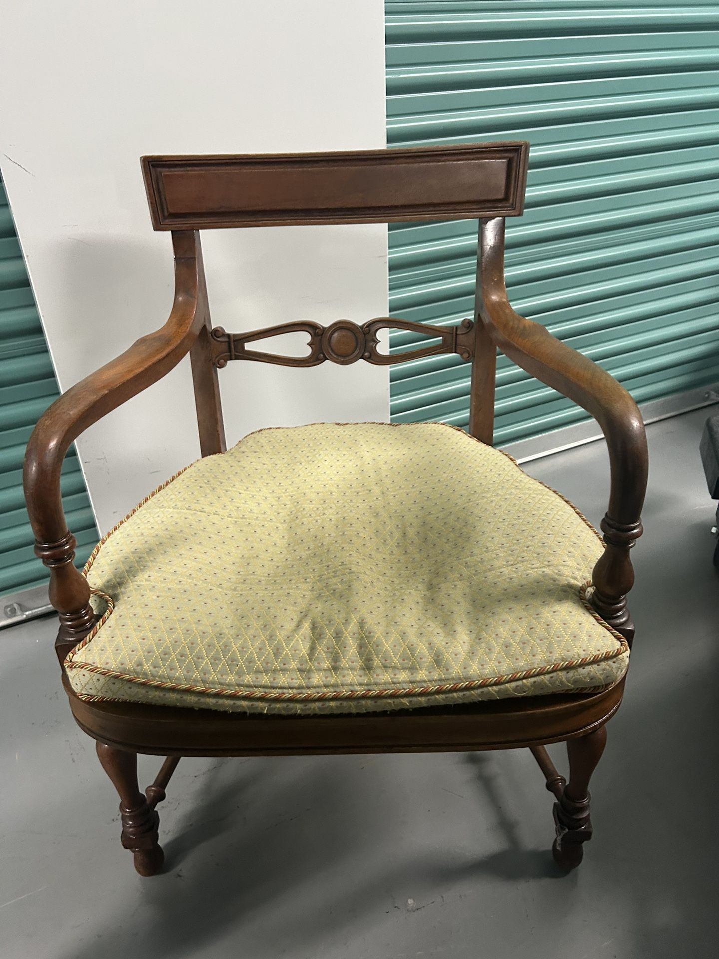 2. Antique Wooden Chairs