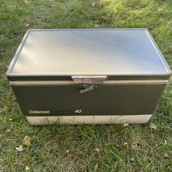 Vintage Coleman Cooler