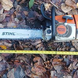 20 Inch Bar Stihl Chainsaw