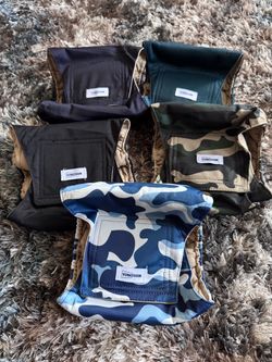 Vuncessin Reusable Dog Diapers - male bands– Set of 5