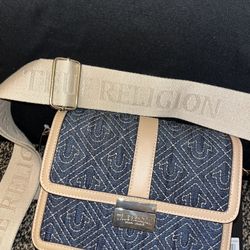 True Religion Dark Denim Purse 