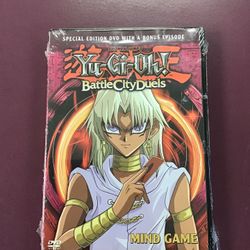 Yu-Gi-Oh! Battle City Duels: Mind Games (DVD, Special Edition) *New & Sealed*