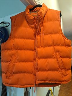 St. John's Bay puffer jacket vest.