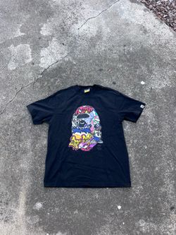 A bathing Bape Big Head Graffiti shirt XL