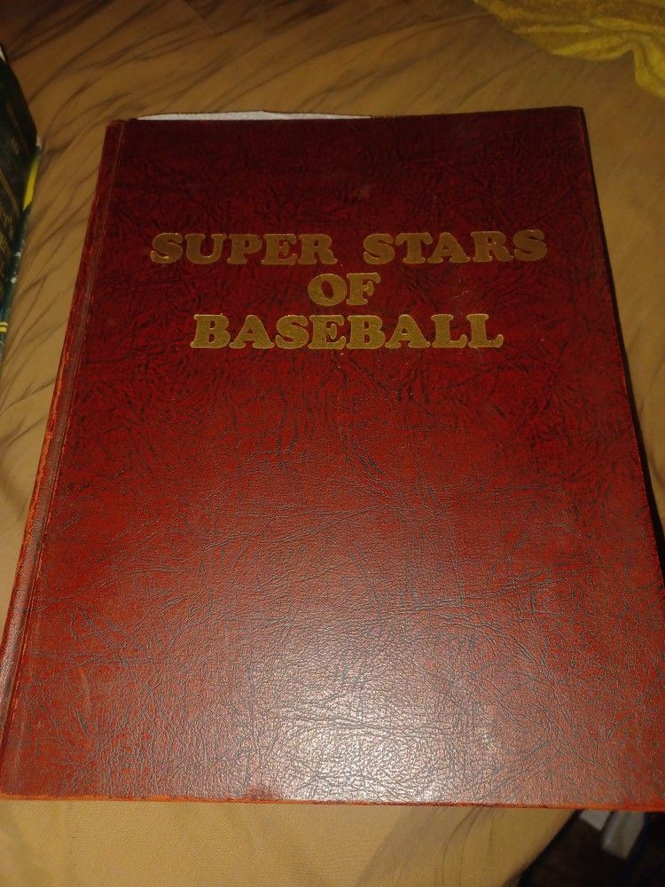 Superstars of baseball Hardcover