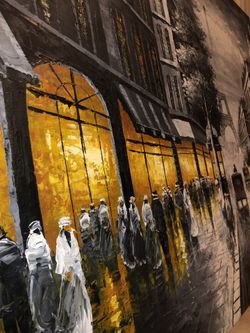 Large Painting of Paris