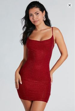 Red dress