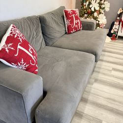 Oversized Comfy Living Space Couch- Set Of 2 GREAT CONDITION 