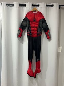 Rubies Marvel Spider-Man Costume Boys Large Deluxe Muscle Web Wings No Mask
