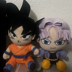 DBZ plushies 