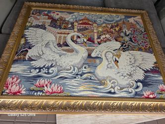 Swan tapestry mothers day