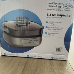 Midea Dual Hot Pot - NEW IN BOX 