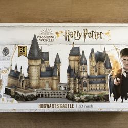 New & Sealed Harry Potter Hogwarts Castle 3D Puzzle 428Pcs